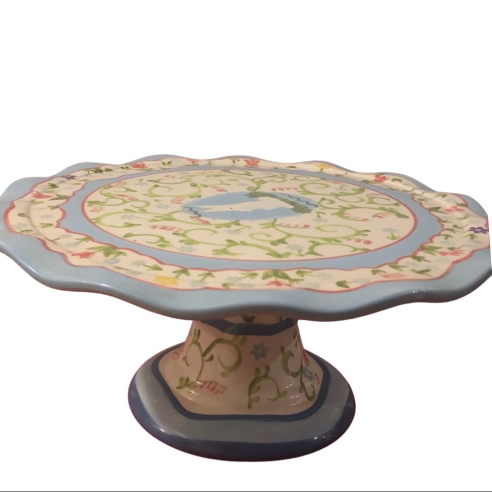 Bunny cake stand
